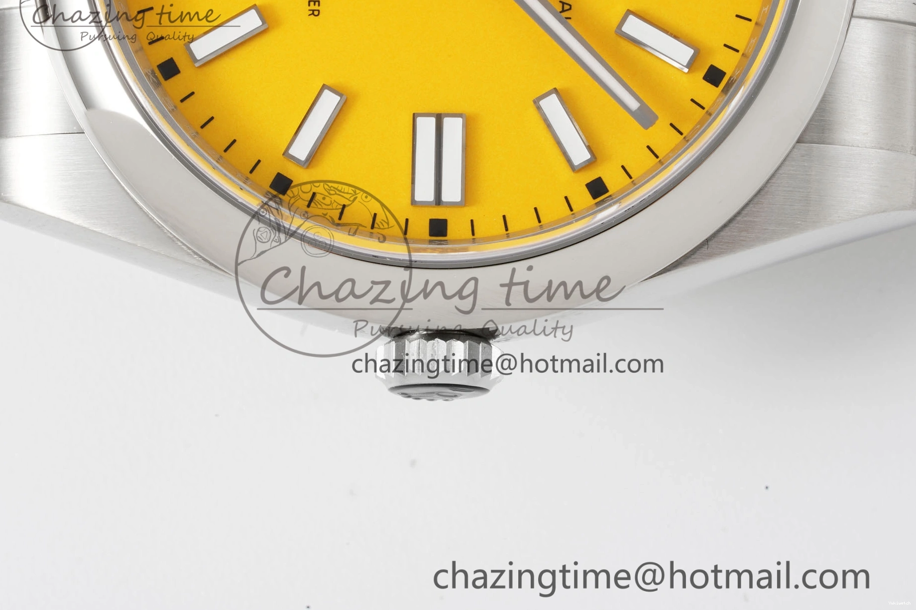 Perpetual Yellow 124300 KING Steel 904L Bracelet Best 1:1 on VR3230 SS Edition Oyster Dial 41mm 1225
